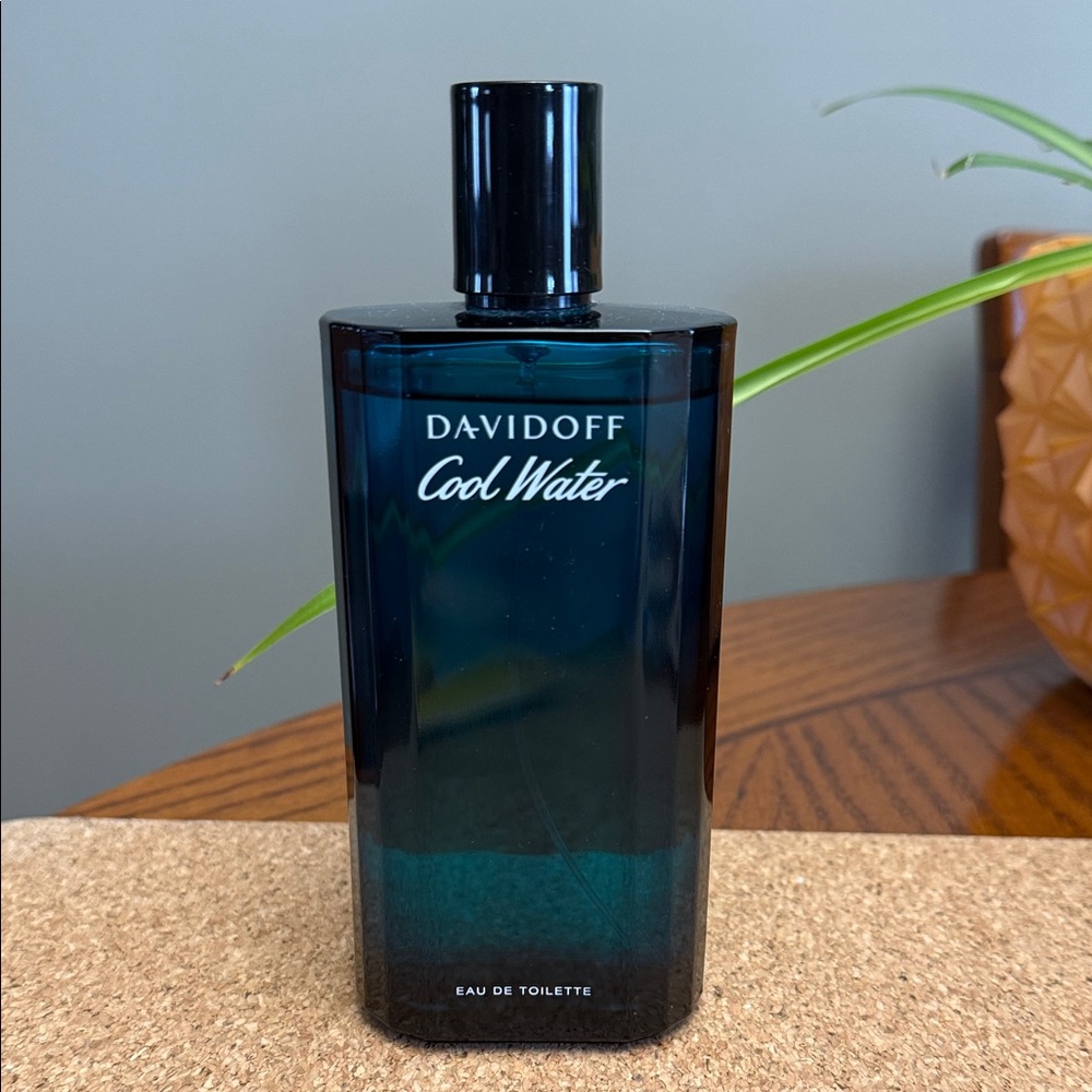 Cool Water Eau de Toilette for Men Glass Bottle 200ml Spray Cologne